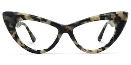 Diallo Cateye Tortoise Glasses0