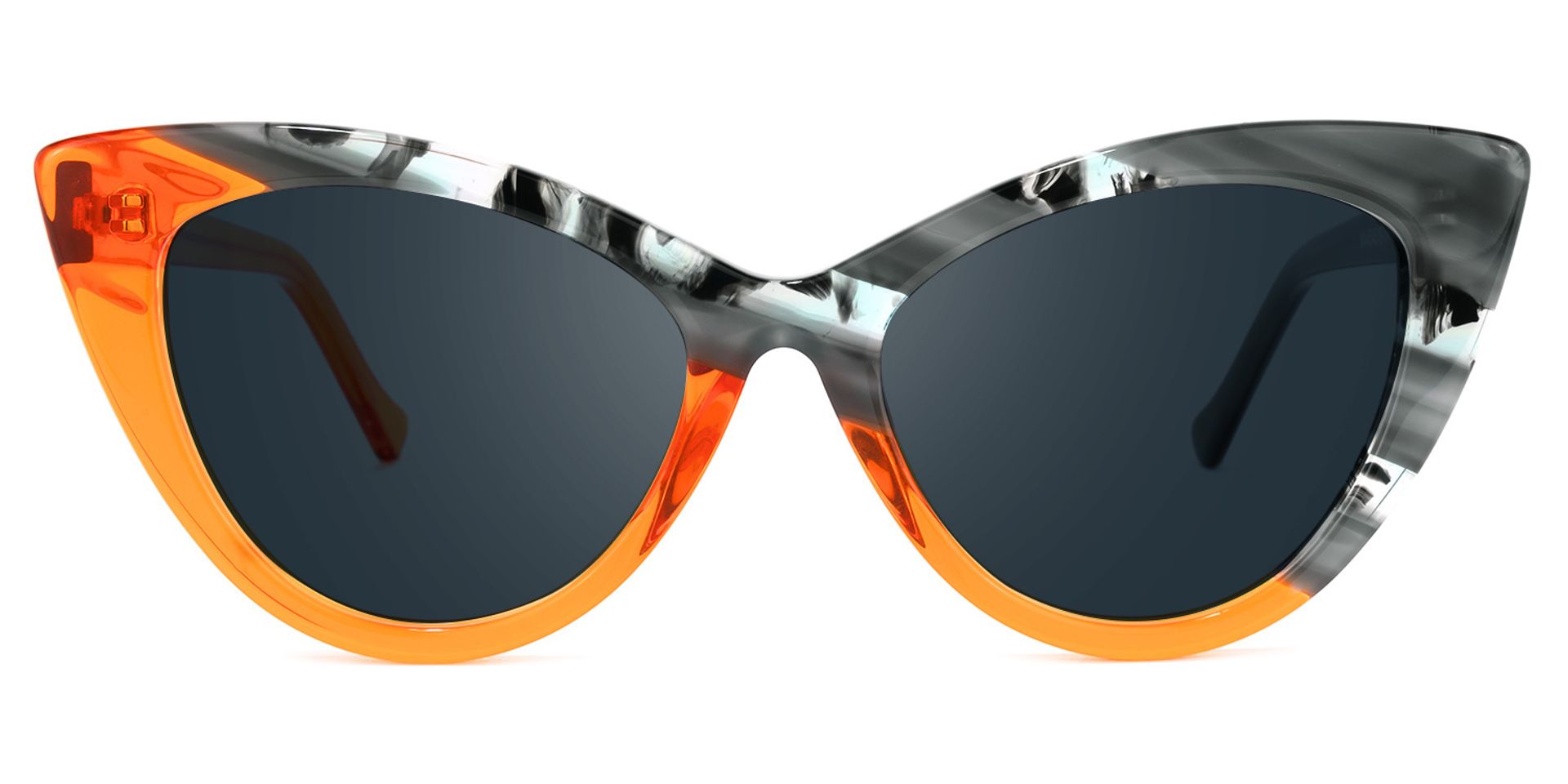Maxine Cateye Orange Sunglasses | Zeelool Glasses0