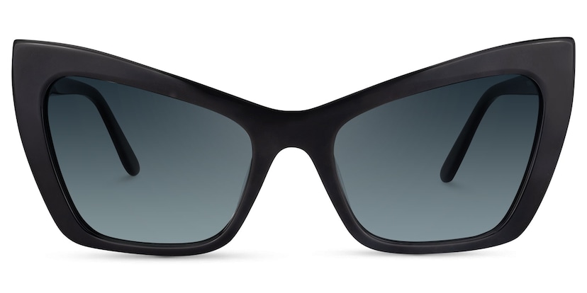 Driscoll Cateye Black Sunglasses