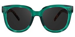 Harrell Square Dark-Green Sunglasses0