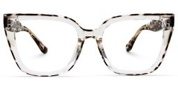 Mirta Tortoise Square Glasses0