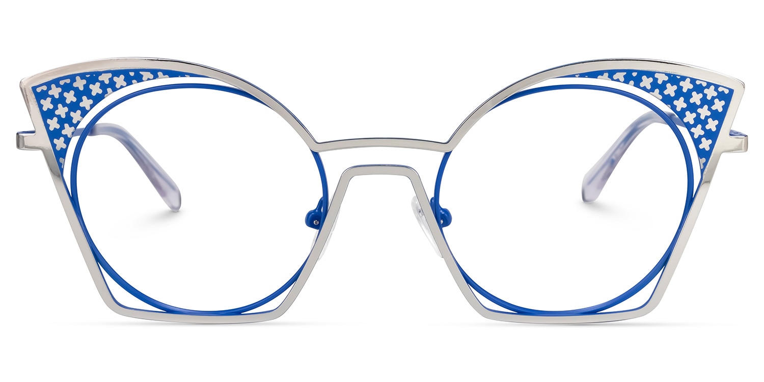 CATEYE - TiKi333  CATEYE - TiKi333 Lewis Cateye Multicolor Glasses | Zeelool