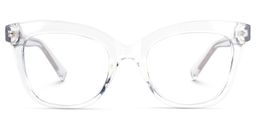Santiago Cateye Clear Glasses0