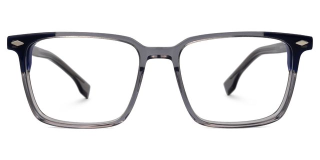 Davila Gray Rectangle Glasses
