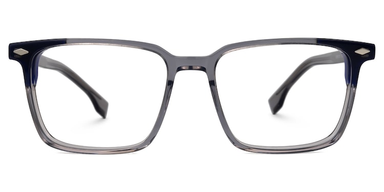 Davila Rectangle Gray Glasses