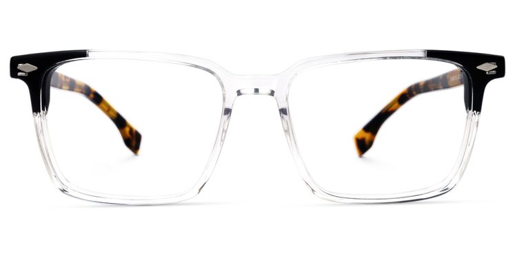 Davila Rectangle Clear Glasses