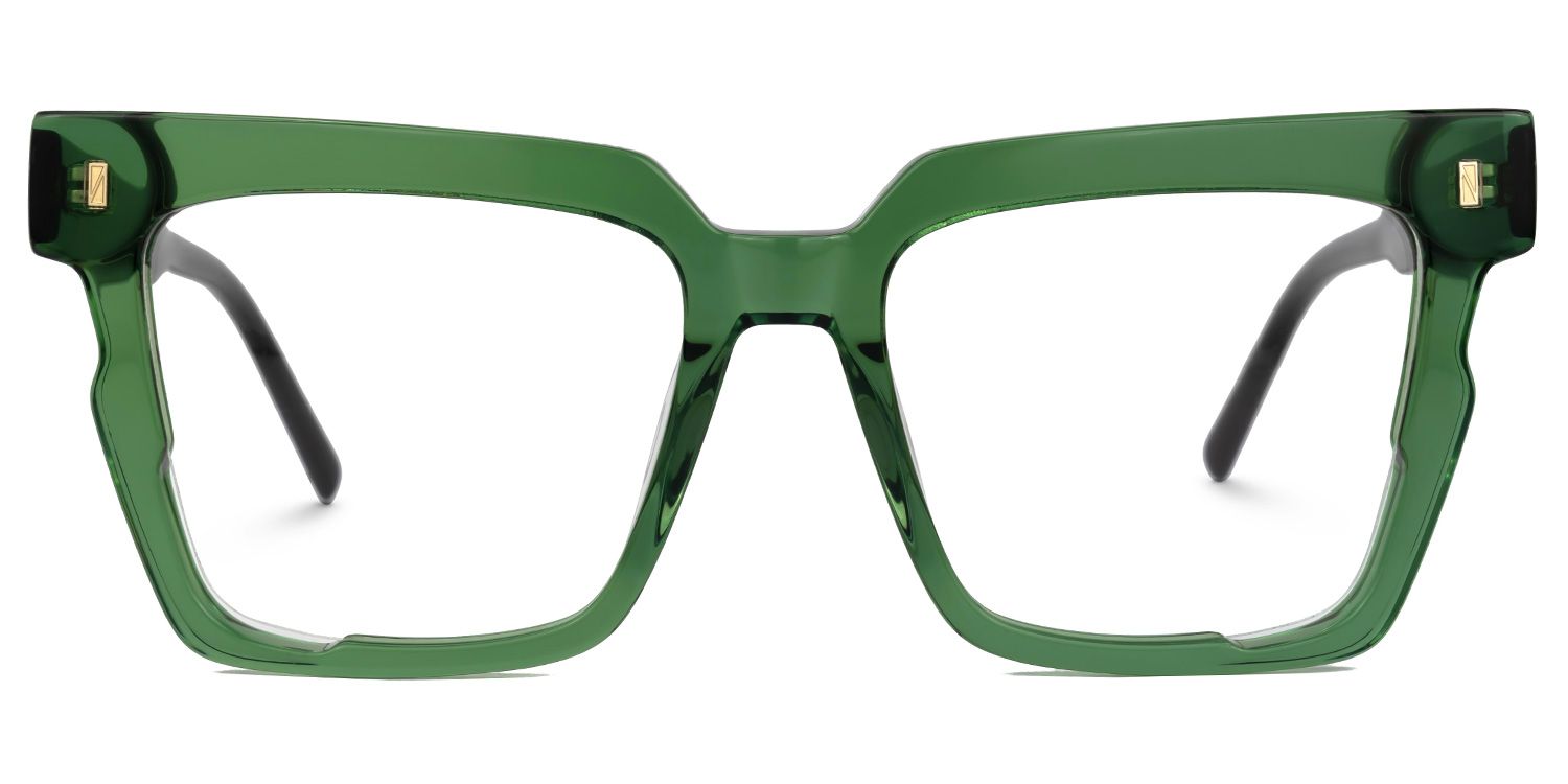 Mariily Square Green Glasses | Zeelool Glasses0