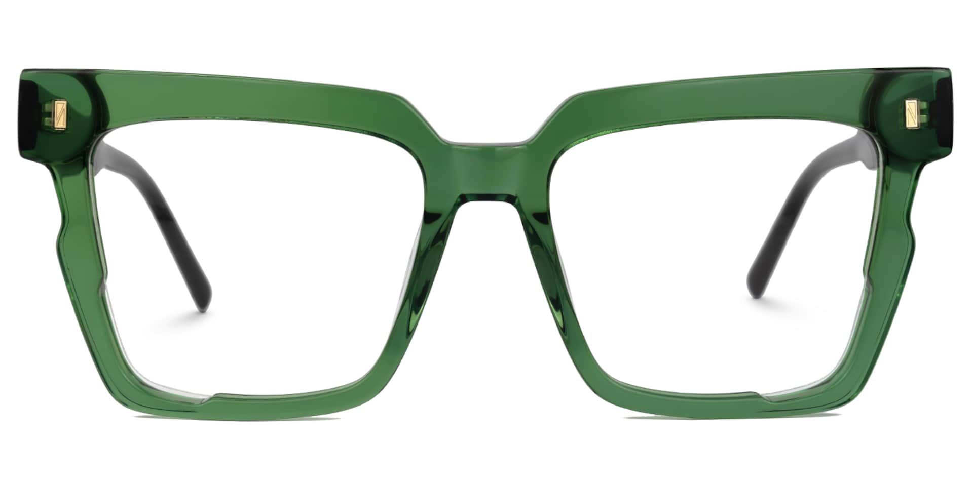 Mariily Square Green Glasses | Zeelool Glasses0