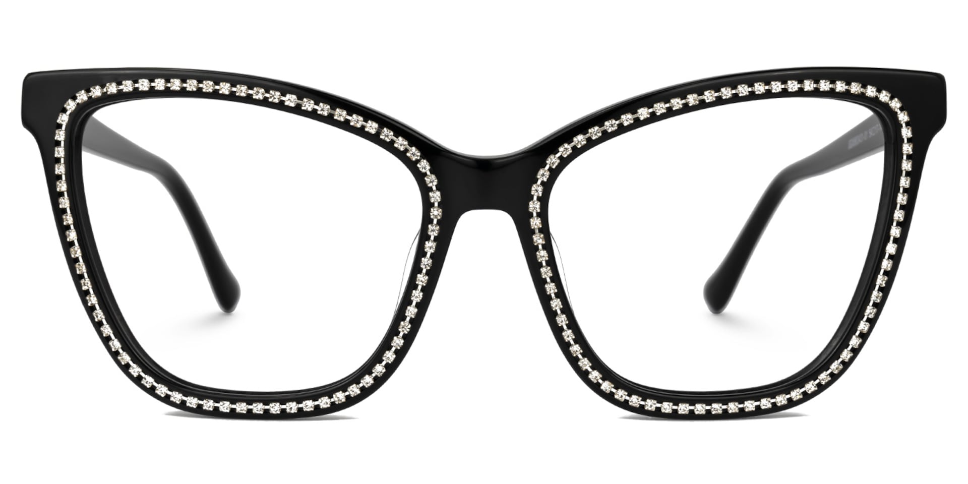 Goswami Square Black Glasses | Zeelool Glasses0