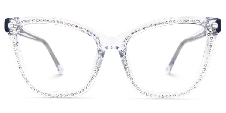 Goswami Clear Butterfly Glasses