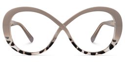 Kouassi Geometric Brown Glasses0