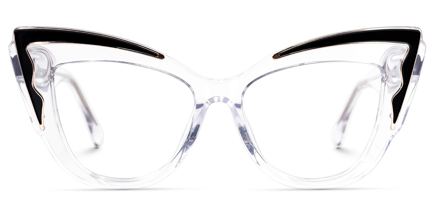 Dyson Cateye Clear Glasses | Zeelool Glasses0