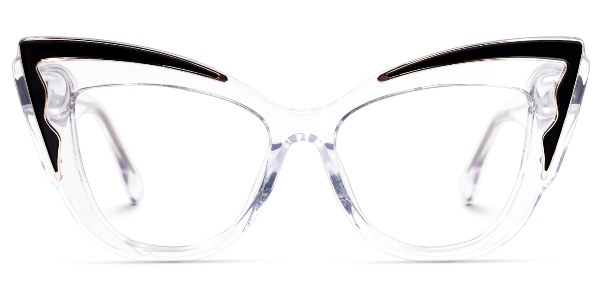 Dyson Cateye Crystal Glasses | Zeelool Glasses0