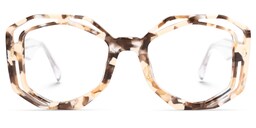Bobbie Geometric Tortoise Glasses0