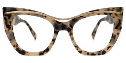 Kamal Cateye Tortoise Glasses0