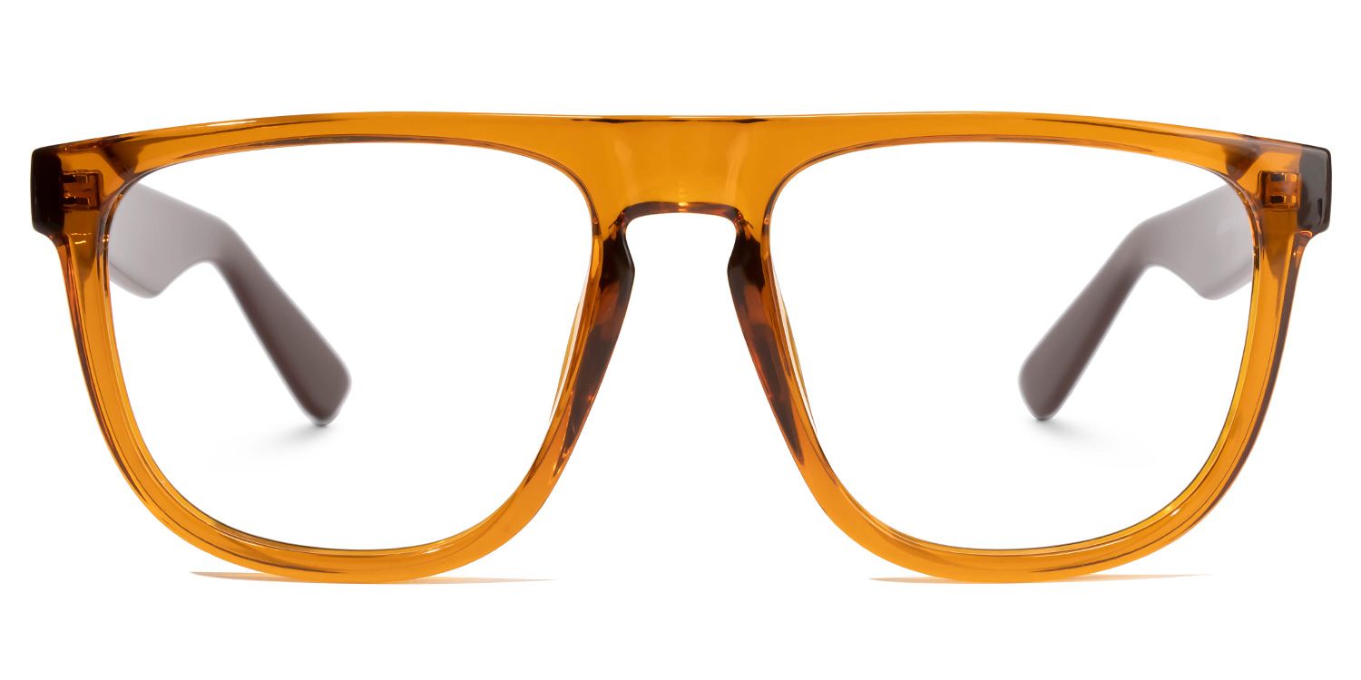 Percival Aviator Brown Glasses | Zeelool Glasses