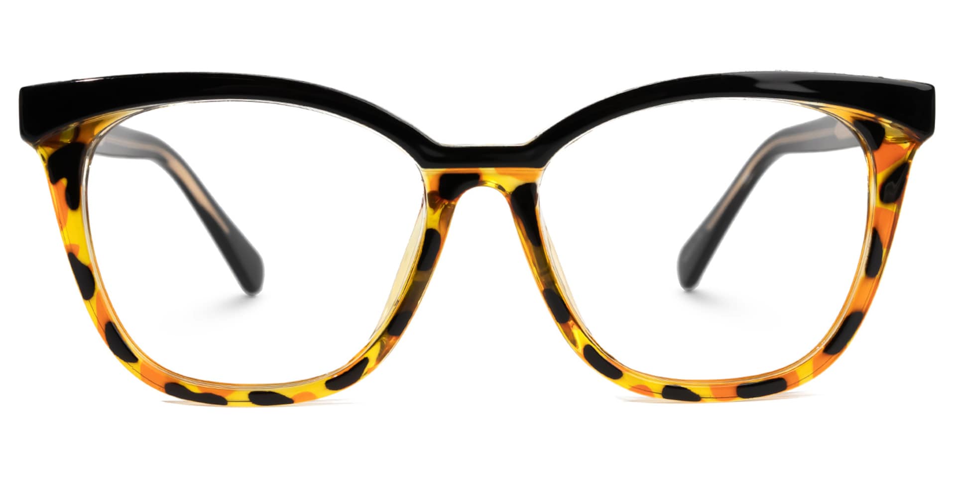Folly Square Browline Glasses | Zeelool Glasses0