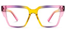 Hemazro Square Pink Glasses0