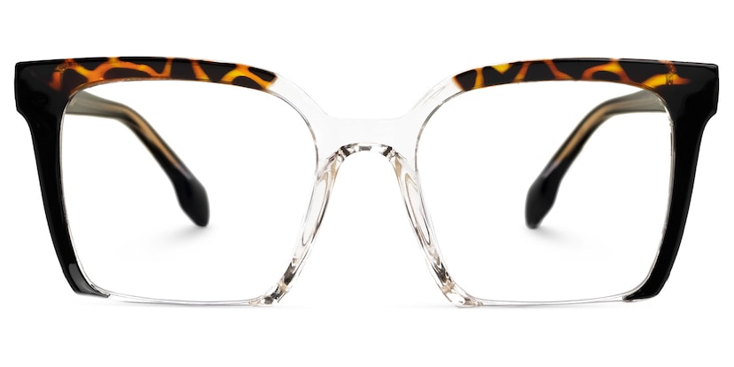 Misty Square Black Glasses