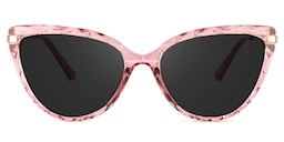 Lucas Cateye Pink Sunglasses0