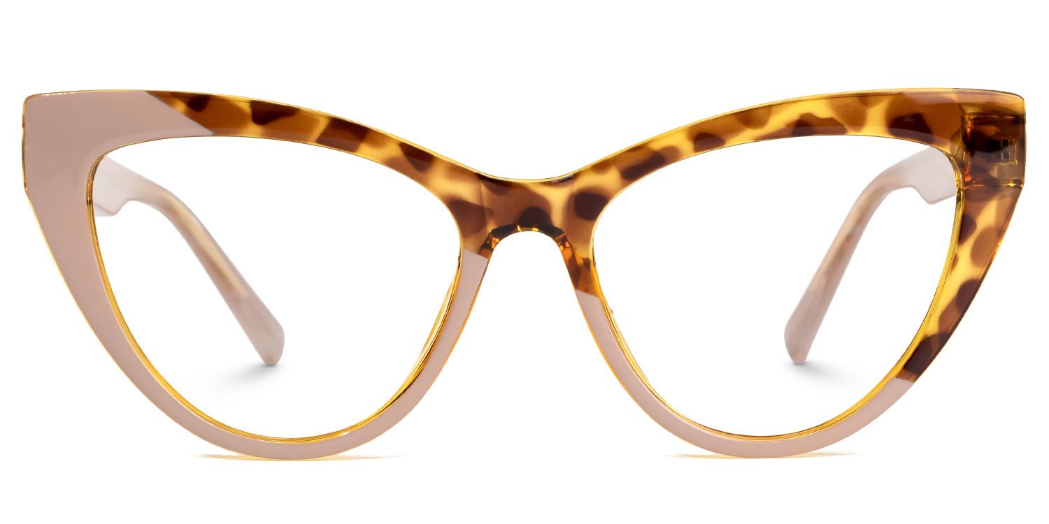 Minns Cateye Two-Tone Glasses | Zeelool Glasses0