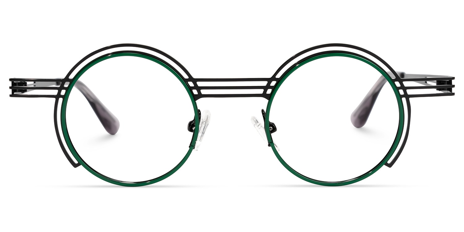 Blmoh Round Black Glasses | Zeelool Glasses