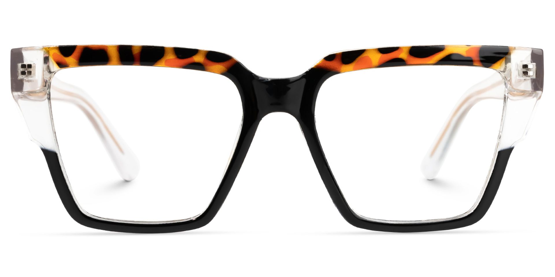 Hemazro Square Black Glasses | Zeelool Glasses0