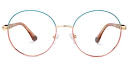 Palmore Round Blue-Orange Glasses0