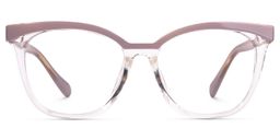 Folly Square Clear Glasses0
