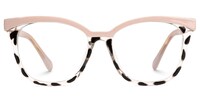 Folly Square Pink Glasses0