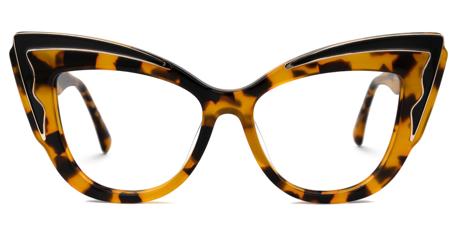 ネコロン Richardson Cateye Light-Maroon Glasses | Zeelool Glasses