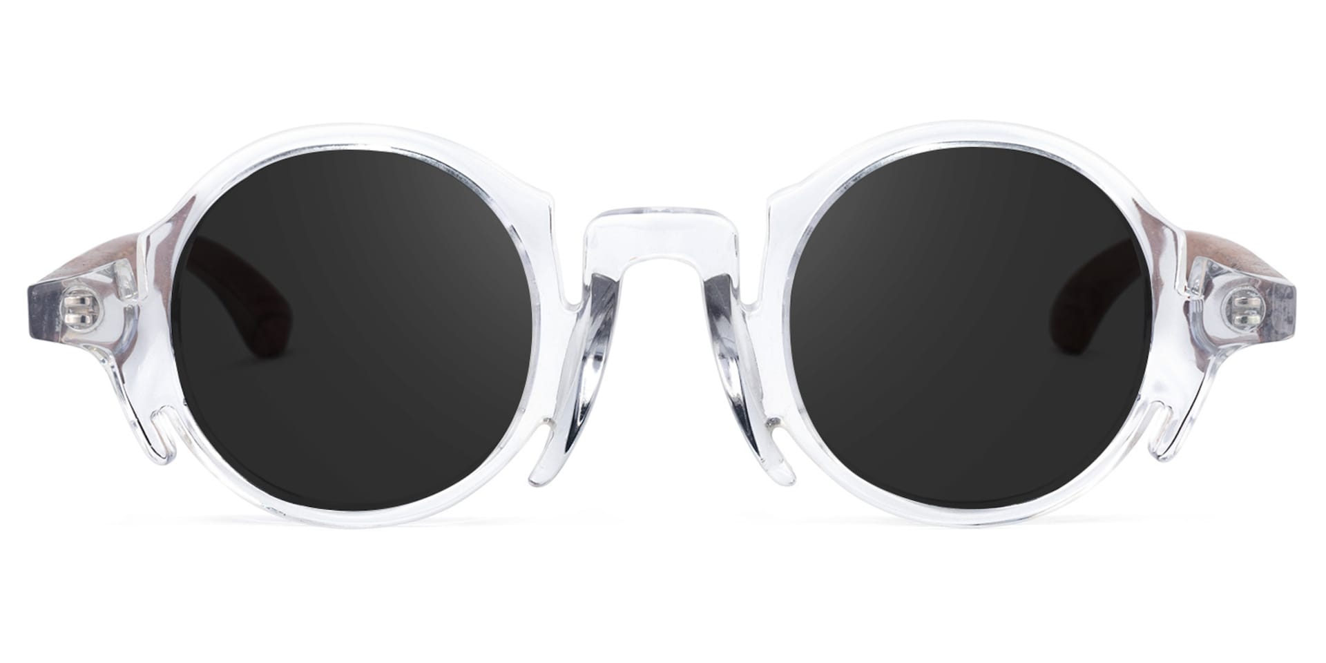 Charlie Round Crystal Sunglasses | Zeelool Glasses0