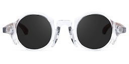 Charlie Round Crystal Sunglasses0
