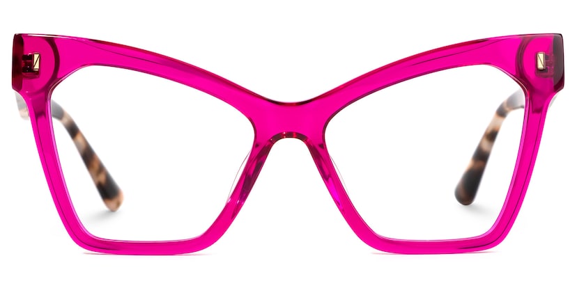 Senica Cateye Purple Glasses
