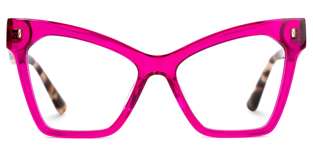 Senica Cateye Purple Glasses