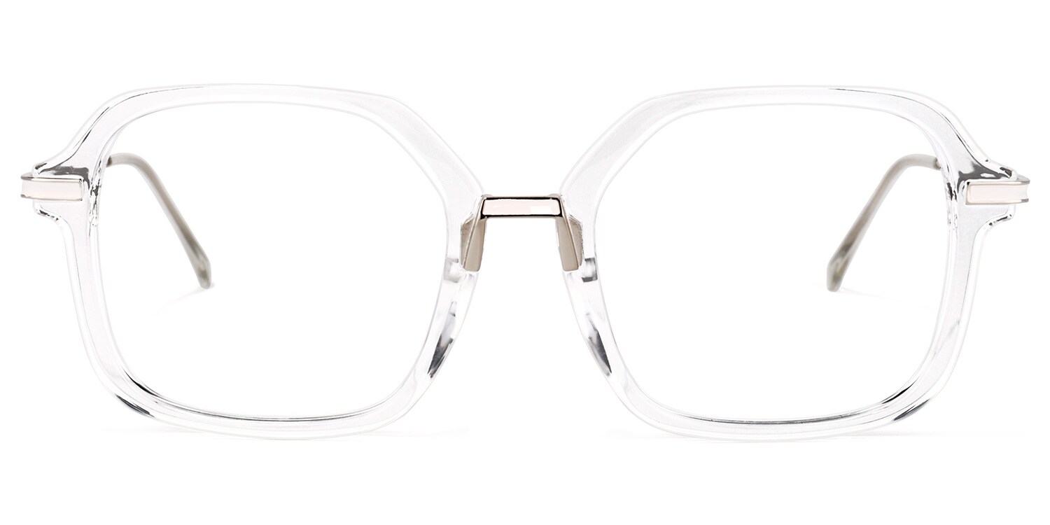 Quelle Square Crystal Glasses | Zeelool Glasses0