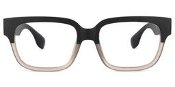 Colin Black Gray Rectangle Glasses0