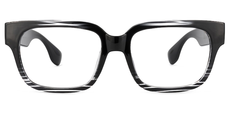 Colin Rectangle Black Glasses