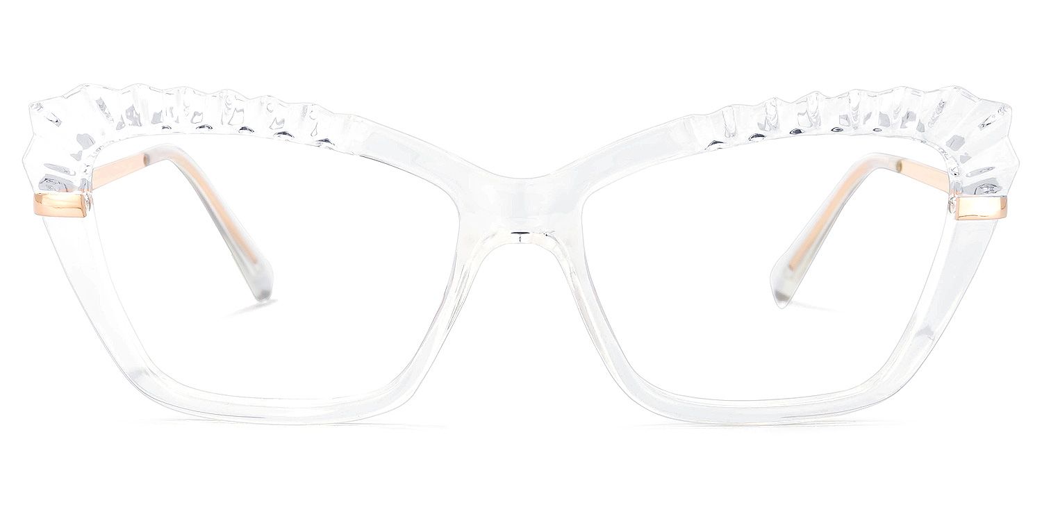Sophie Cateye Clear Glasses | Zeelool Glasses0