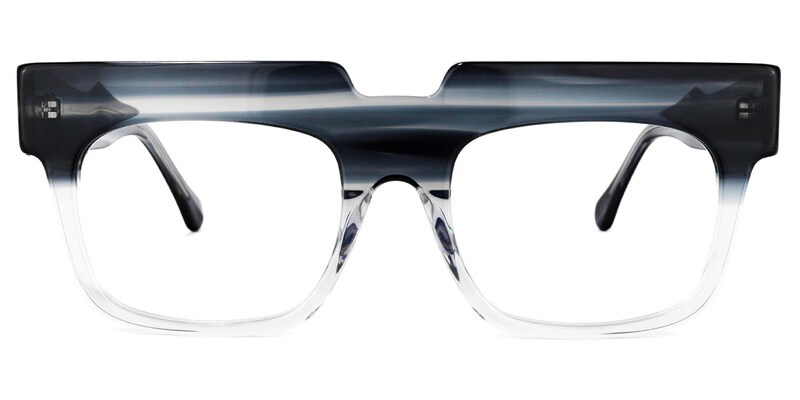 Travis Square Grey Glasses | Zeelool Glasses0