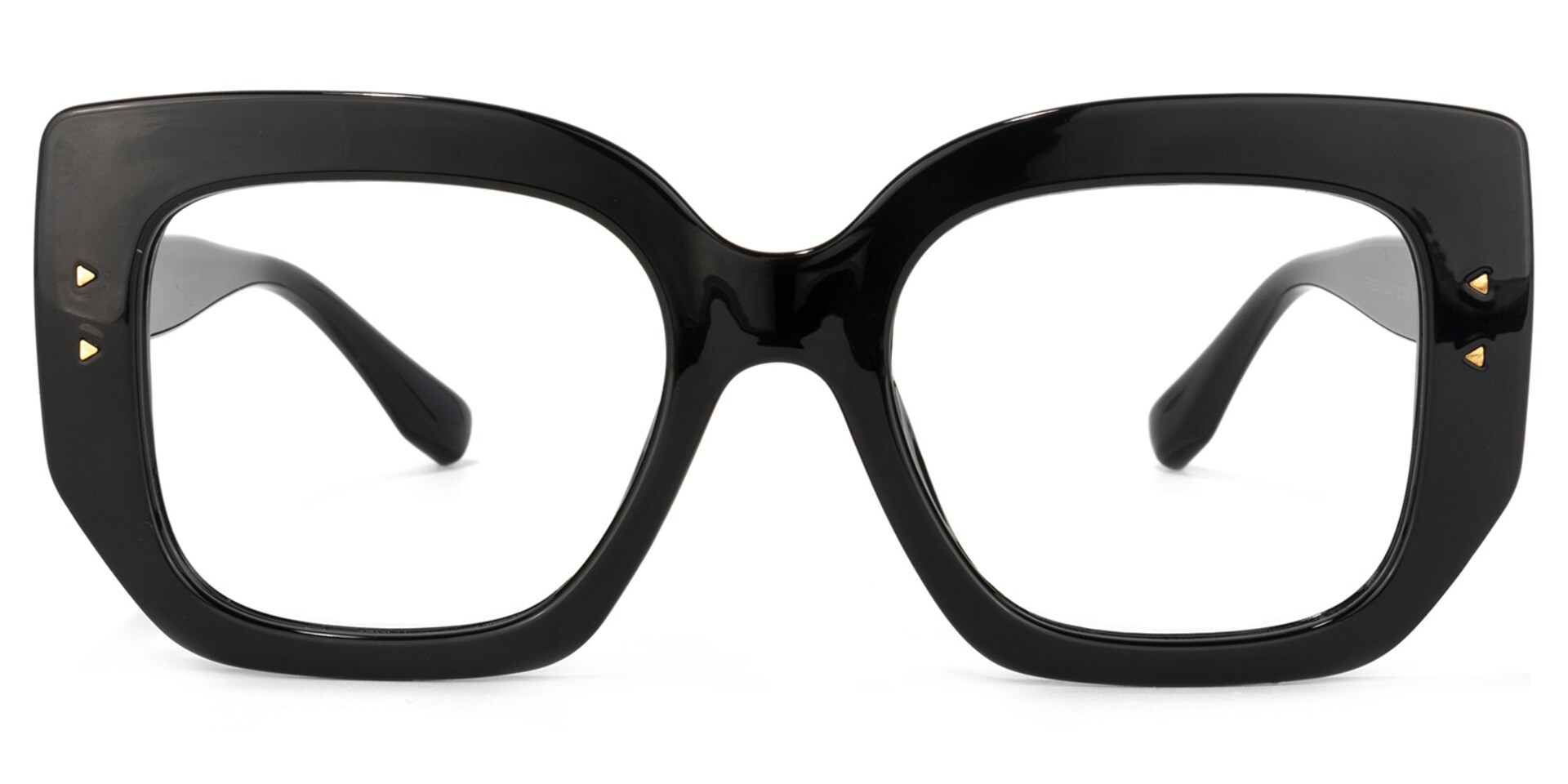 Sienna Square Black Glasses | Zeelool Glasses0