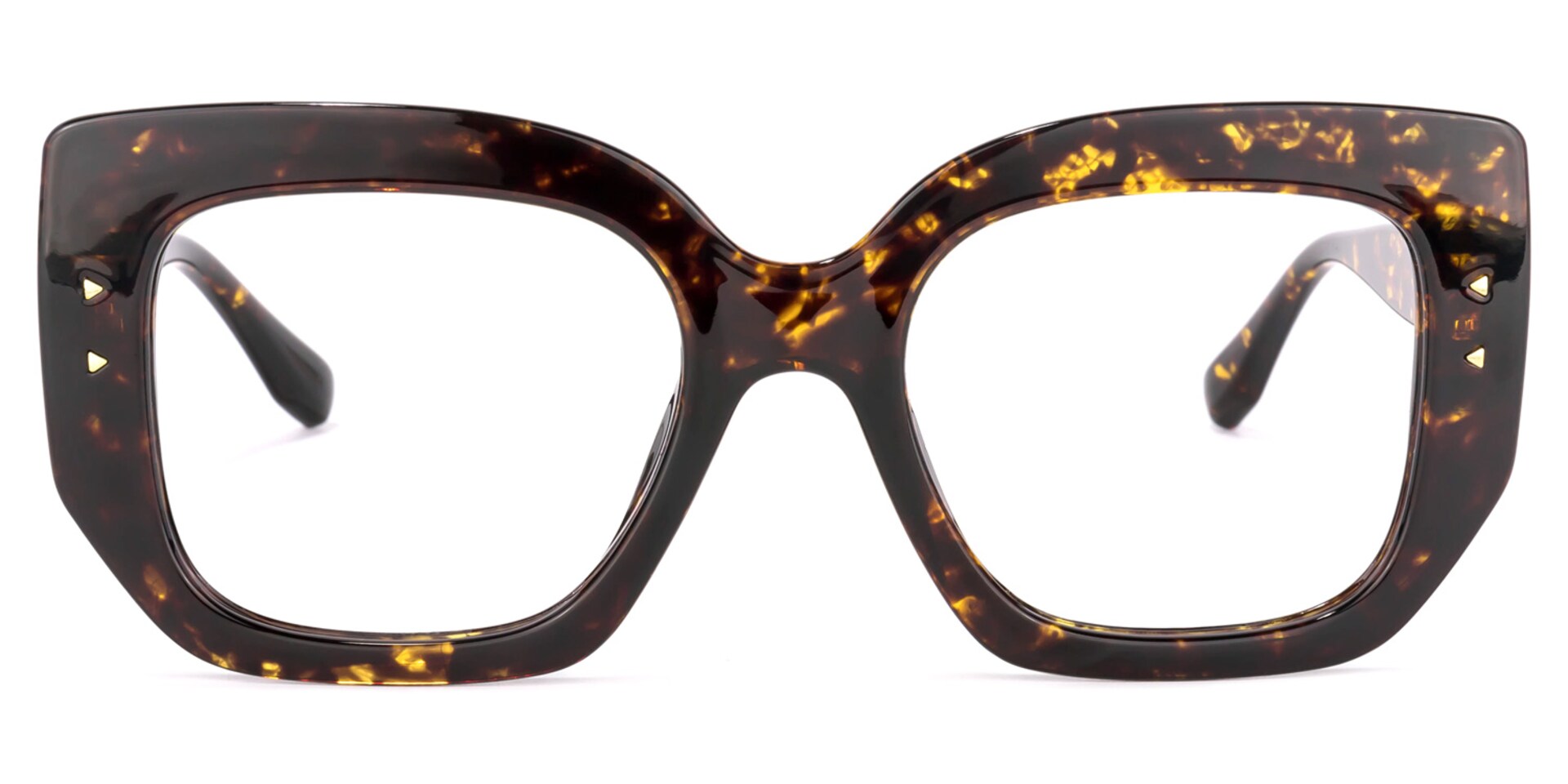 Sienna Square Tortoise Glasses | Zeelool Glasses0