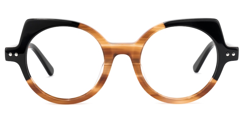 Gilbert Cateye Amber Glasses | Zeelool Glasses0