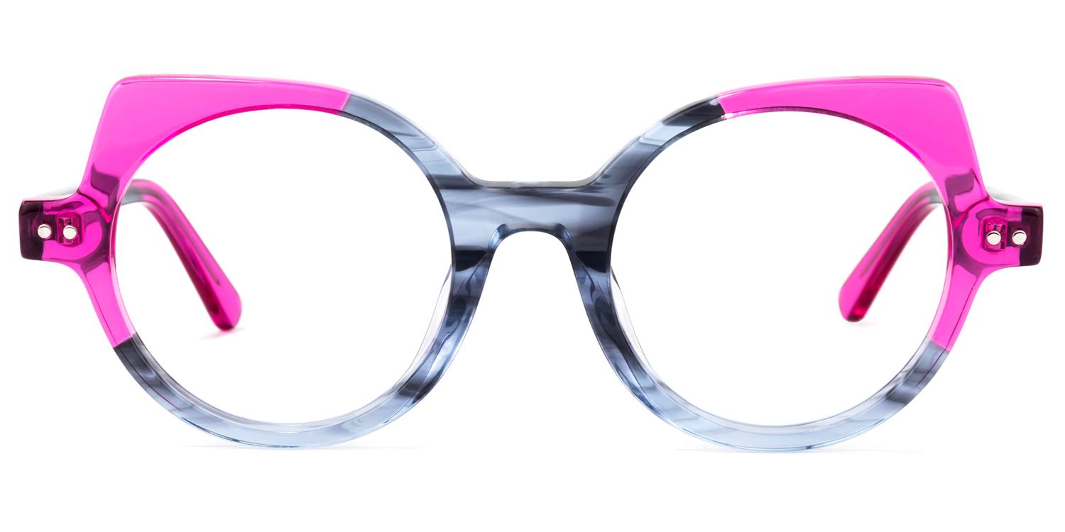 Gilbert Cateye Gray Glasses | Zeelool Glasses0