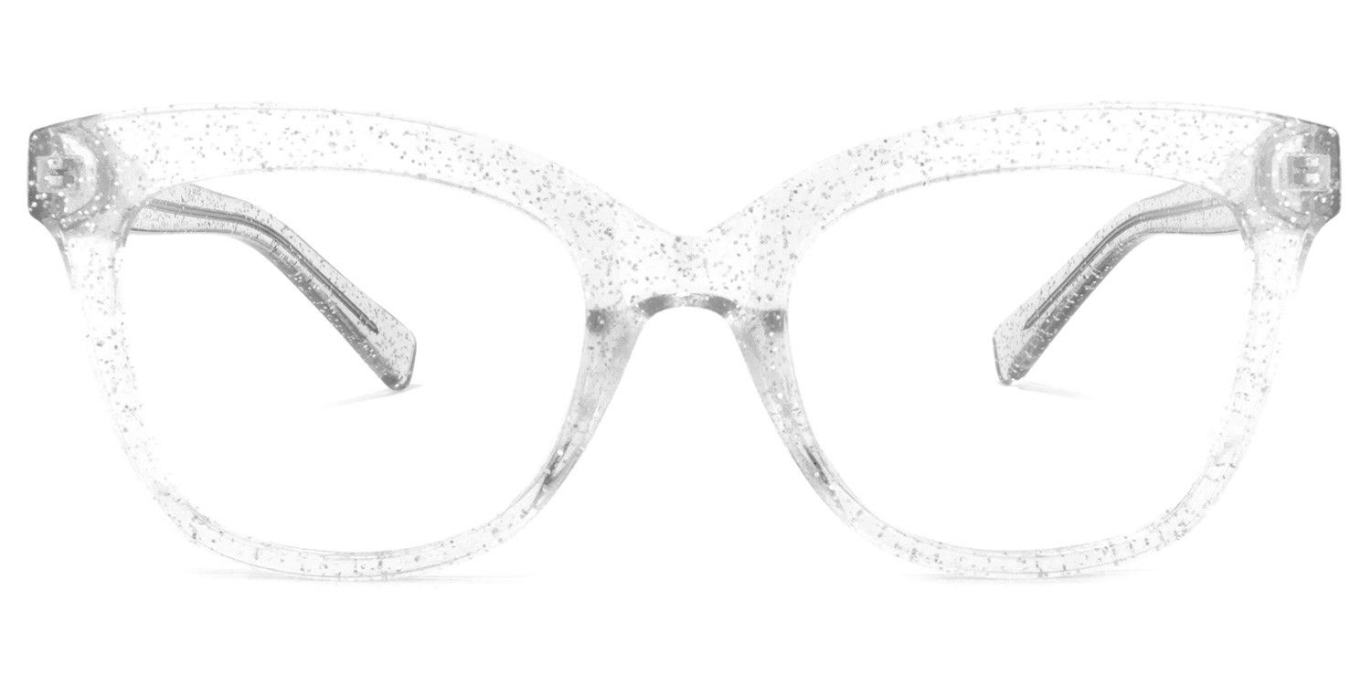 Santiago Cateye Clear Glasses | Zeelool Glasses0