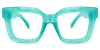 Trinity Square Green Glasses0