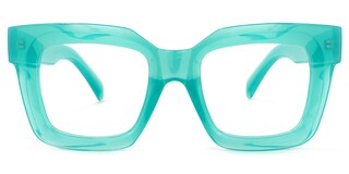 Trinity Square Green Glasses0