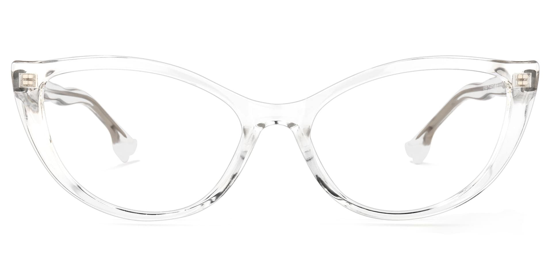 Theodore Cateye Crystal Glasses | Zeelool Glasses0