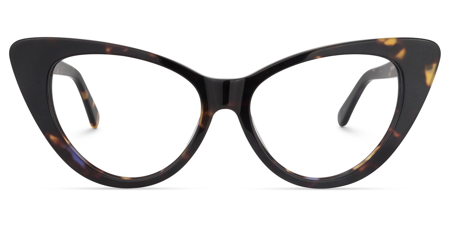 Alastair Cat eye Tortoise Glasses | Zeelool Glasses0