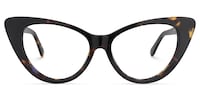 Alastair Cat eye Tortoise Glasses0
